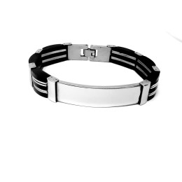 Terasest käekett - plaadiga